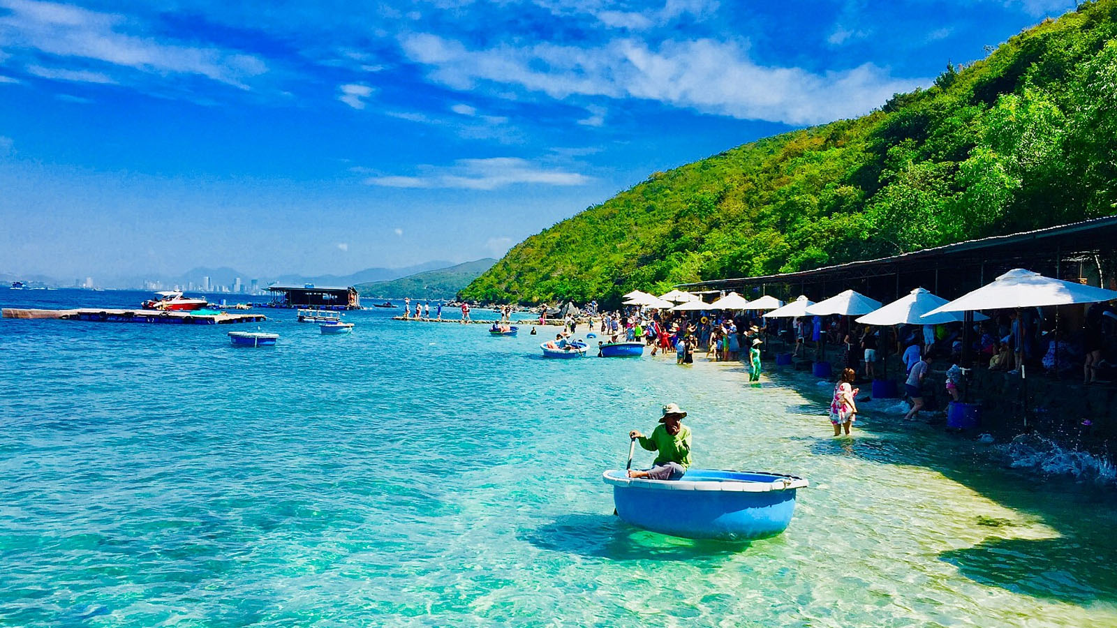 Nha Trang - Tour 3 đảo Cano Vip - Hòn Tằm 1 ngày